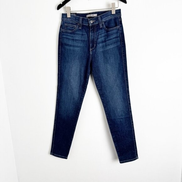 NWT Joe's Jeans High Rise Skinny Ankle in Dark Blue size 28 - Picture 2 of 7